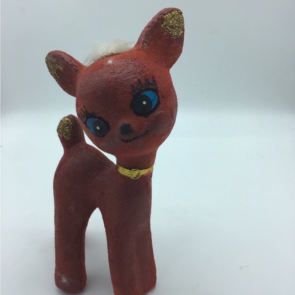 Vintage Plastic Reindeer - Picture 8 of 9